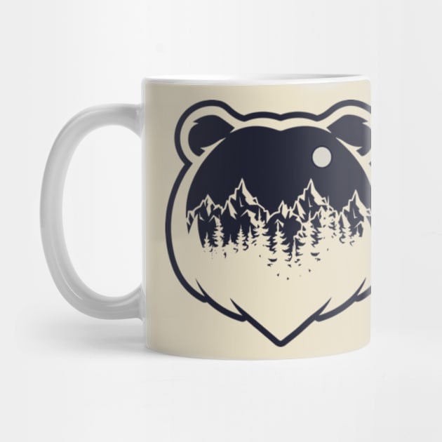 Bear Illustration by AdultSh*t